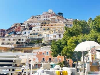 From Naples/Salerno: Group Tour to Positano, Amalfi, Ravello
