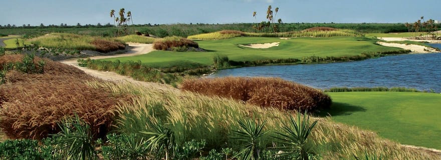 Play Riviera Cancun Golf Course W/Clubs