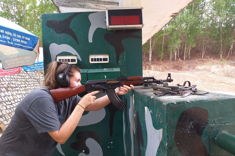 From Ho Chi Minh: Cu Chi Tunnels Tour with Shooting Range