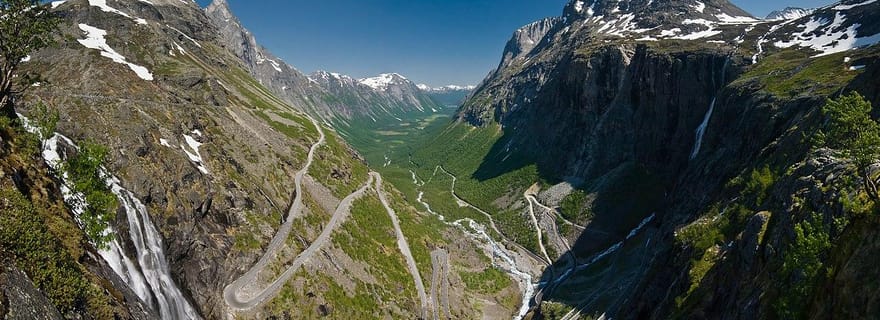 Åndalsnes : un voyage à travers la route des trolls et le mur