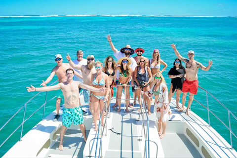 Punta Cana: Catamaran bootfeest met onbeperkt drankjes