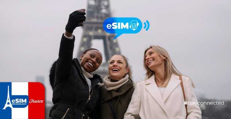 Lyon ja Ranska: eSIM-mobiilidatan avulla rajoittamaton EU-internet
