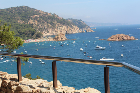 Depuis Barcelone : Journée à Tossa de Mar avec plage