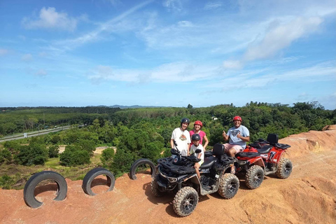 Phang Nga: ATV, Rafting, Zipline & Waterfall Adventure