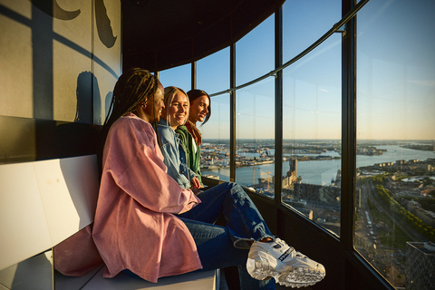 Rotterdam : Billet pour la tour de guet de l'EuromastBillet pour la tour d'observation Euromast et l'Euroscoop