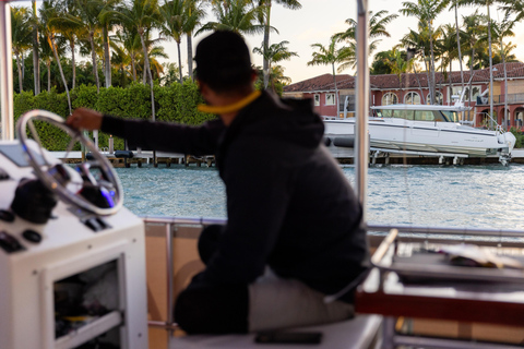 Miami: Millionaire's Row Cruise with Bay Swim Stop