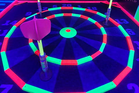 Prague: Punk Minigolf Glow-in-the-Dark Entry Ticket Punk Minigolf Glow-in-the-Dark Entry Ticket Monday-Thursday