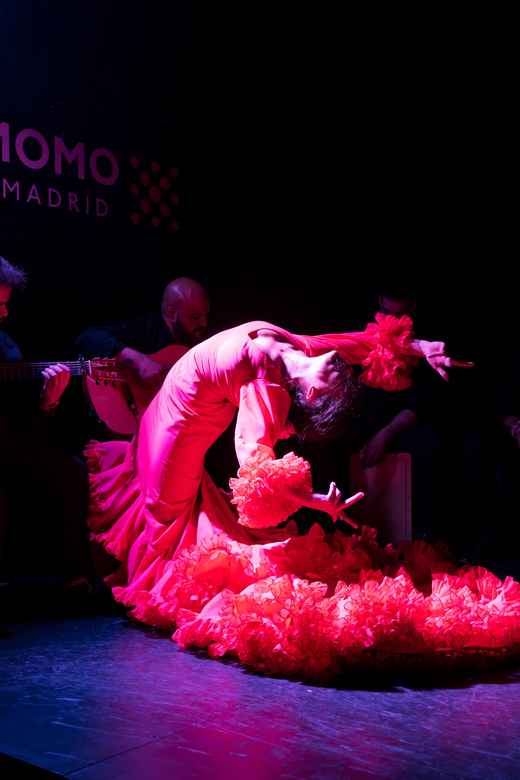 マドリード：タブラオ カルダモモ フラメンコショー 1ドリンク付き