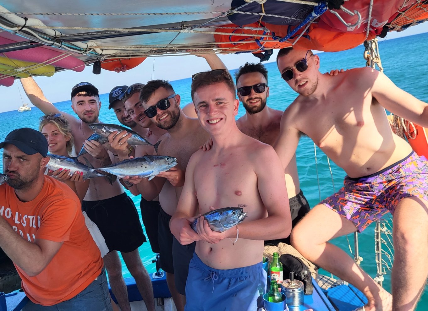 Rhodos: Fisketur, snorkling, grill og professionel guide