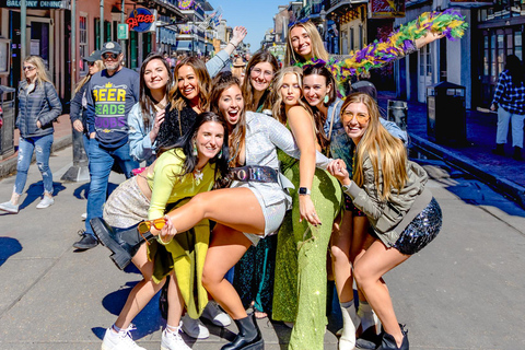 Nova Orleans: Rastreamento guiado de bares na Bourbon Street com fotos