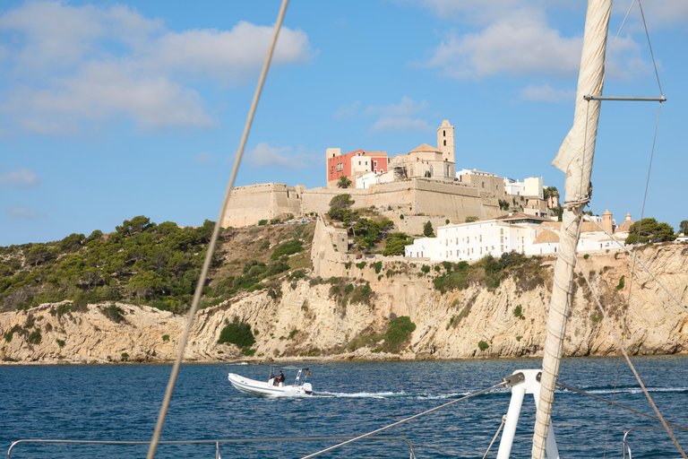 Ibiza: Formentera Sailing Catamaran with BBQ & Snorkeling