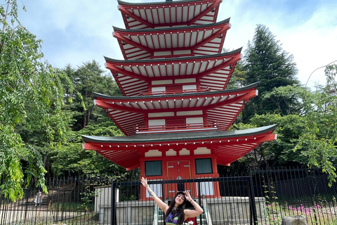 东京：富士山、Tatoo OK 温泉、清酒品尝和 Hoto 午餐