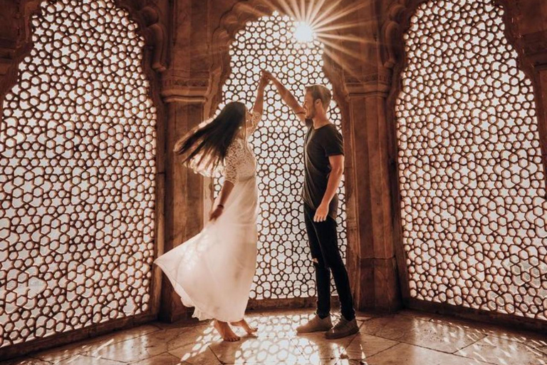 Delhi to Agra: Taj Mahal Private Day Tour with Transfers From Agra: Private City Tour with AC Car, Driver & Guide