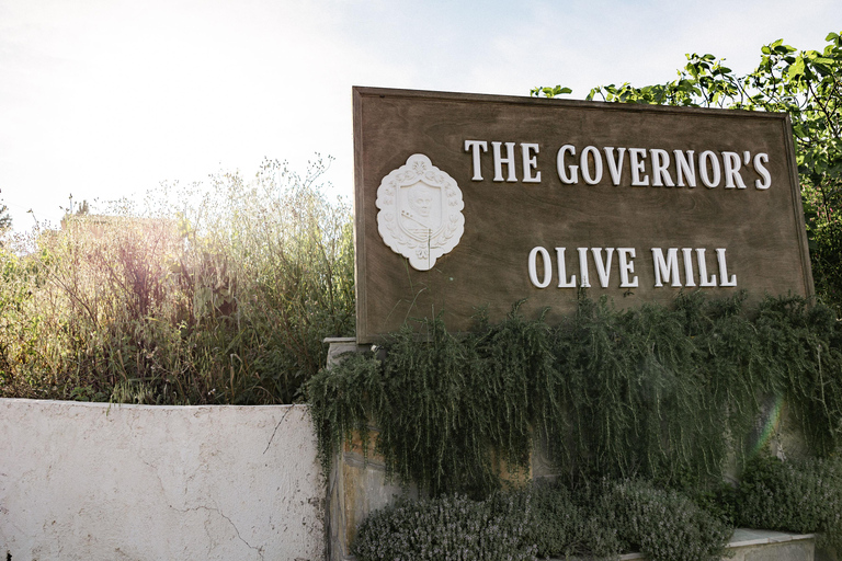 Corfou : Expérience de l'huile d'olive - Le moulin à huile du gouverneurCorfou : découverte huile d'olive au Governor's Olive Mill