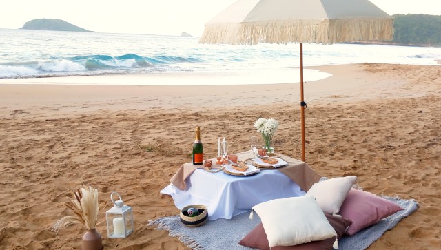 Visit Luxury Private Sunset Beach Picnic in Pointe-à-Pitre, Guadeloupe