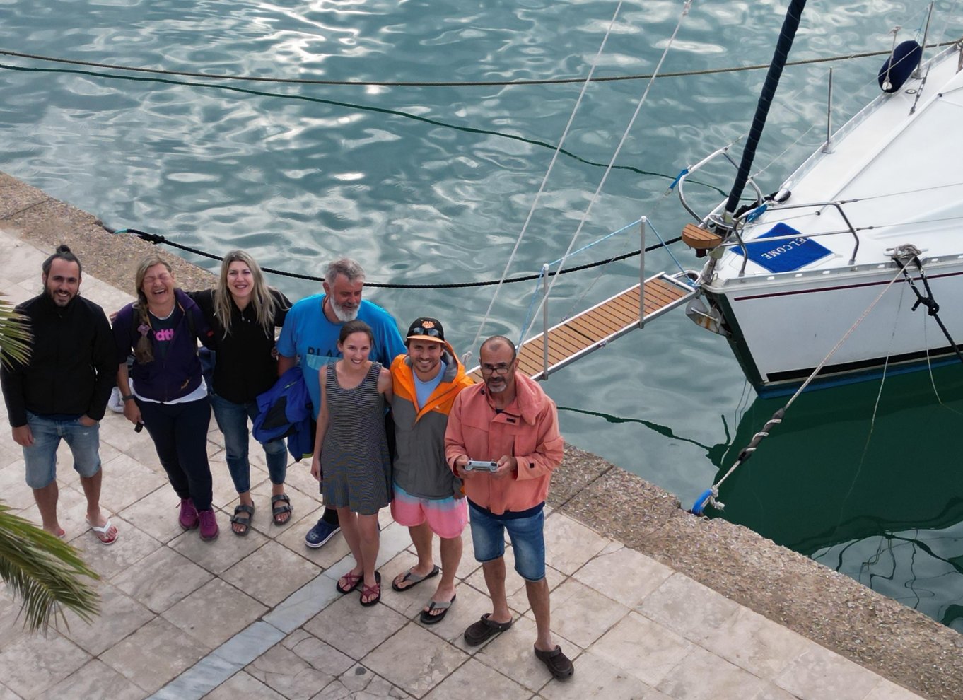 Nafplio Sun Sail Cruises | halvprivat halvdag | med måltid
