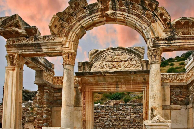 From Bodrum: Ephesus, Temple of Artemis & Virgin Mary Tour Ephesus Entrance Ticket Included