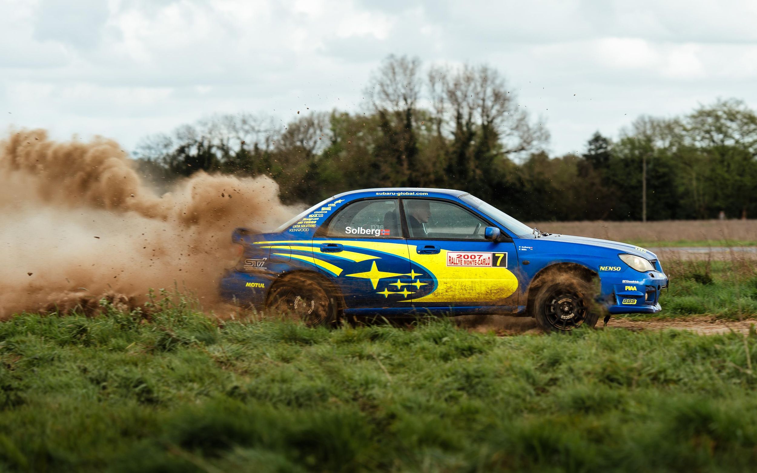 London: Rallye-Fahren mit einem Subaru Impreza