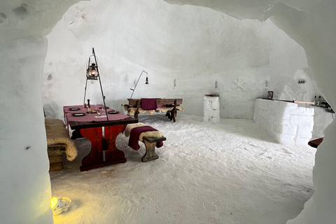 Lucerne & Titlis Adventure: Igloo Fondue Experience Lucerne & Titlis Cable car: Igloo Fondue Experience