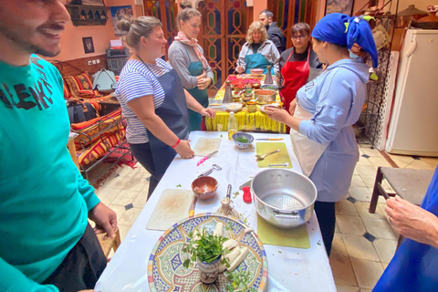 Marrakech: Marockansk matlagningskurs med en lokal familj