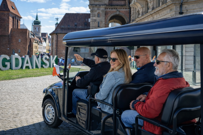 Premium City tour Gdansk golfcart - local beer & hidden gems 3/4 90min-Premium Tour-local beer & hidden gems NO PANORAMA