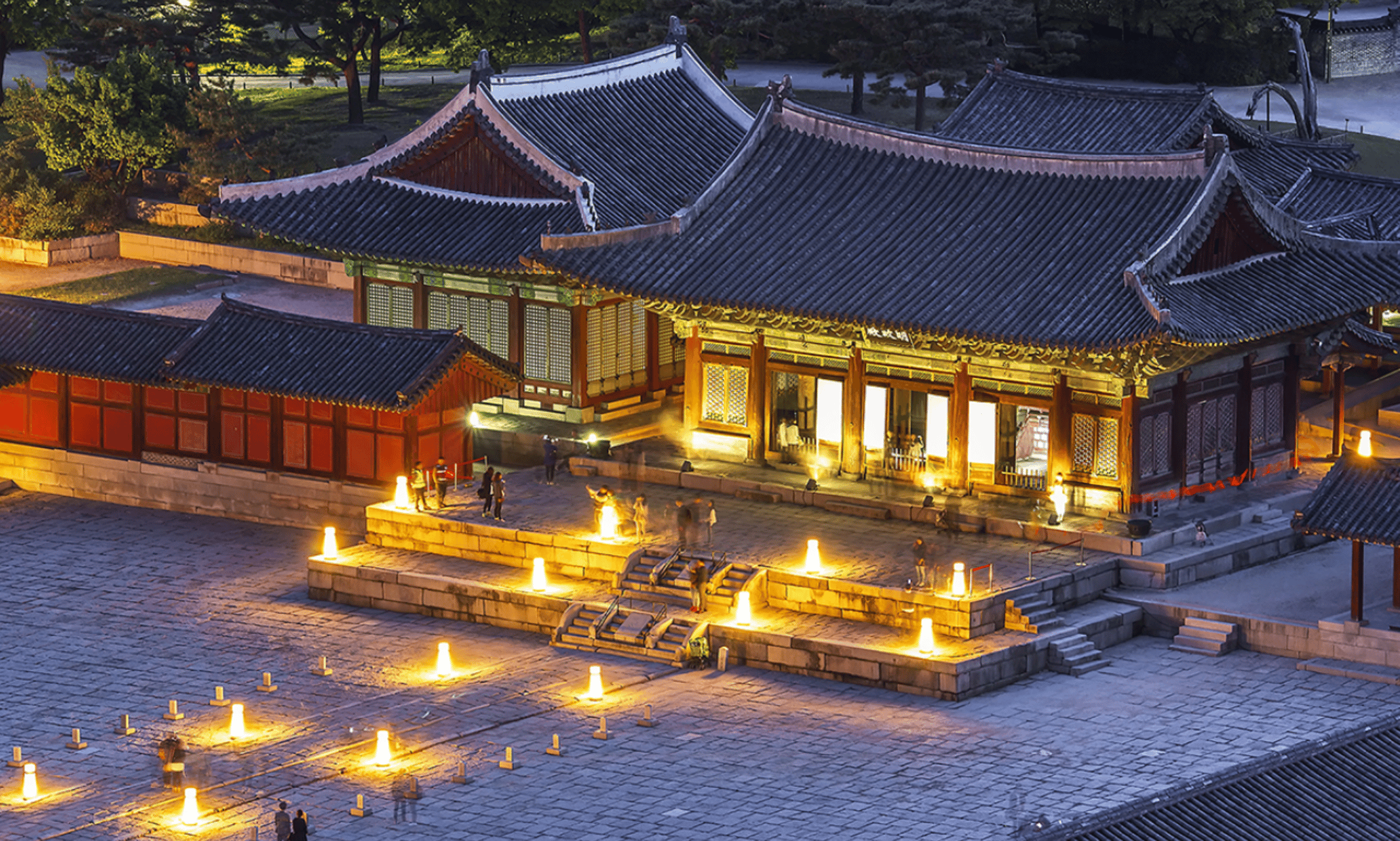 Seoul: Nächtliche Tour durch Palast, Markt, Naksan Park und mehr