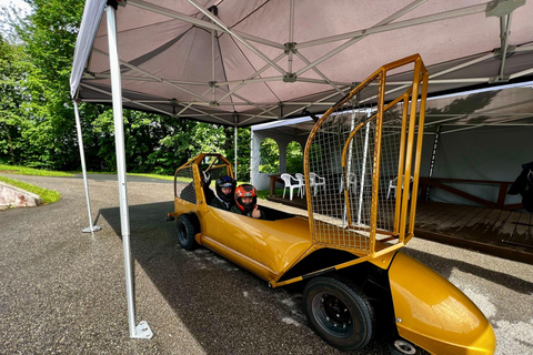 Latvia Bobsleigh and luge track ride experience (Summer Bob) Summer bob