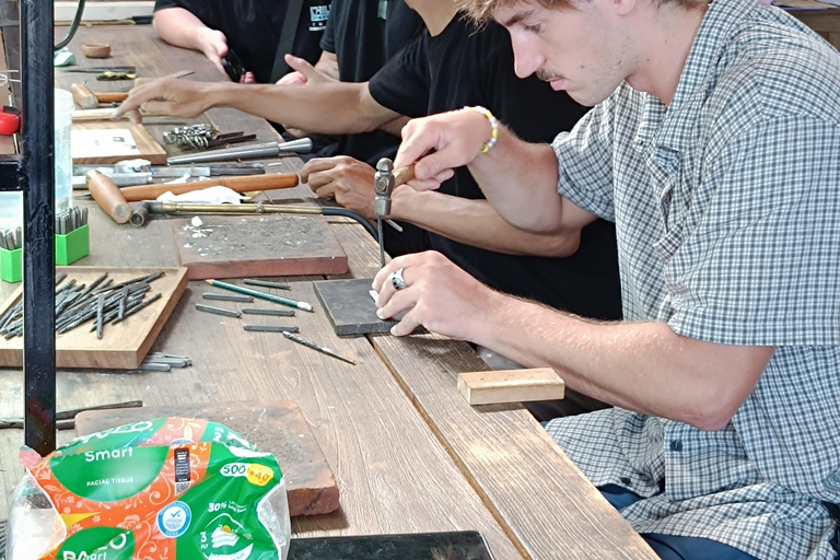 Bali : Atelier de fabrication de bijoux en argent à Uluwatu avec Creation15:00 HEURES