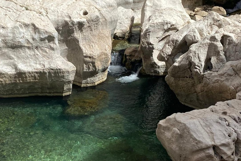 From Muscat: Shared Wadi Bani Khalid & Desert Sunset