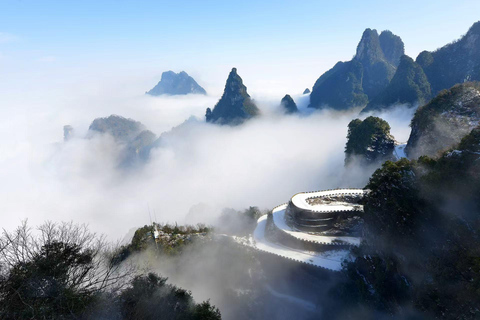 Ascend Tianmen & Paint Zhangjiajie Tour Tianmen Mountain – Private Guided