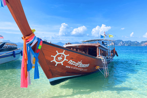 Krabi: luxe rondvaart langs 7 eilanden met zonsondergang, barbecue en planktontourPrivétour