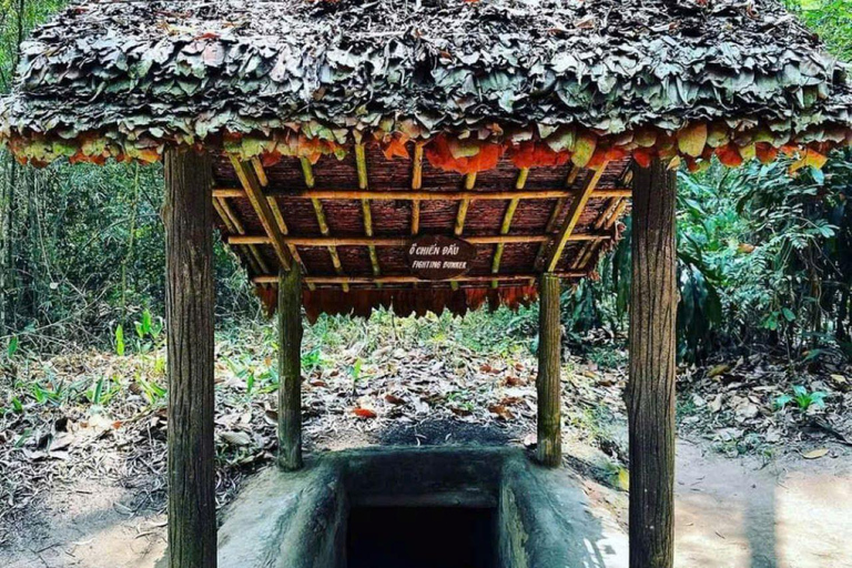 Túneis de Cu Chi e Templo Cao Dai (Montanha Ba Den) Dia inteiro