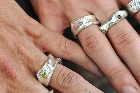 Hanoi: Silver Clay Ring Workshop with Unlimited Gemstones