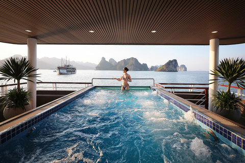 Hanoi: Halong Bay Full-Day Tour with 5-star Diamond Cruise