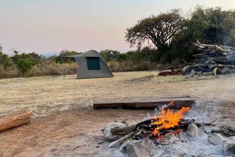 2 Days Akagera Wildlife Safari with Night Game Drive Option 2: Northern Akagera – Karenge Bush Camp