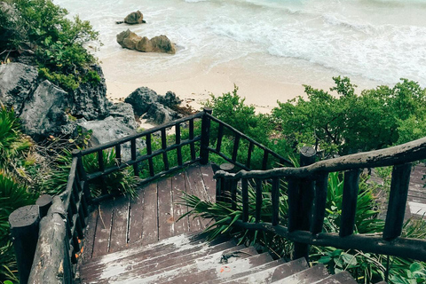 Tulum Archaeological Zone and Jaguar Park With Transfer and Lunch