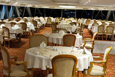 Cairo: Luxury Nile Onyx Dinner Cruise, Belly Dance & Shows Nile Onyx Dinner Cruise, Belly Dance Show Without Transfer