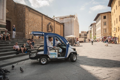 Florença: Tour particular em um mini carro elétrico com guia localTour padrão