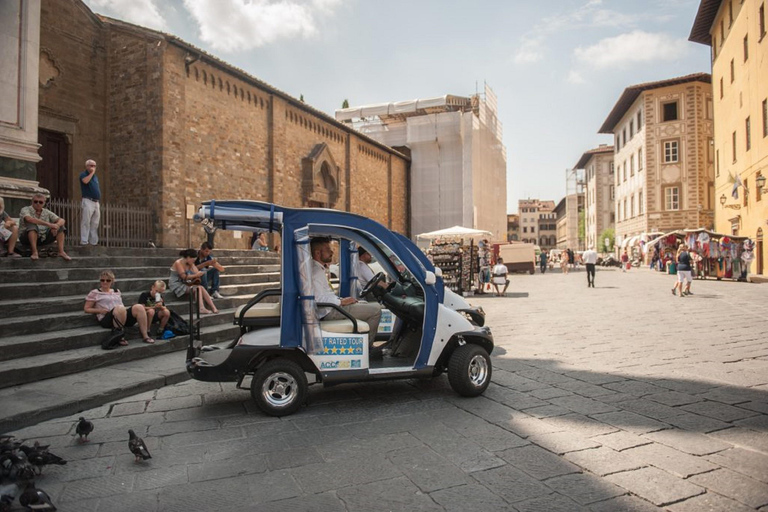 Florence : Visite privée en voiturette de golf avec audioguideCircuit standard