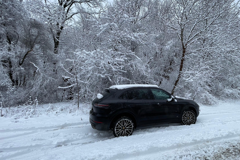 Bukarest: Luxus-Flughafentransfer in einem Porsche Cayenne