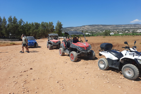 Paphos : Excursion en buggy à Akamas et aux chutes d&#039;Adonis5 heures de Buggy Tour Akamas incl et chutes d&#039;Adonis