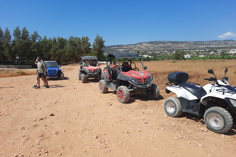Paphos : Excursion en buggy à Akamas et aux chutes d&#039;Adonis5 heures de Buggy Tour Akamas incl et chutes d&#039;Adonis
