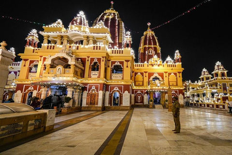 Nueva Delhi : Tour nocturno de Delhi - 4 horasDesde Gurugram / Noida / Greater Noida, Coche + Guía turístico