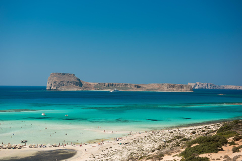 Depuis le port de Kissamos : croisière en bateau jusqu'à la lagune de BalosDu port de Kissamos à la lagune de Balos 10.30