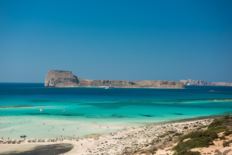 Depuis le port de Kissamos : croisière en bateau jusqu'à la lagune de BalosDu port de Kissamos à la lagune de Balos 10.30
