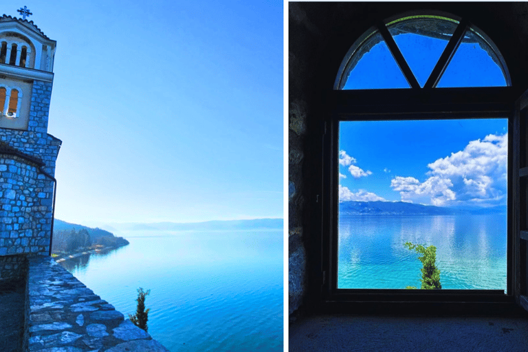 De Tirana/Durres: Lago Ohrid na Macedônia do Norte e Albânia