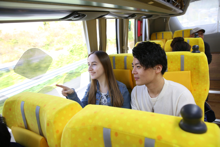 Enkelriktad buss Från Takayama till Kanazawa via Shirakawago