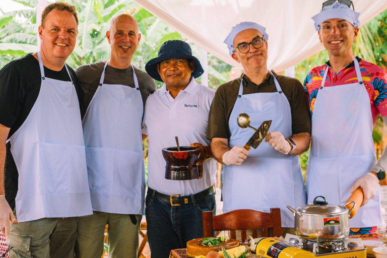 Siem Reap: Authentic Eco Village Walk and Cooking Class Tour