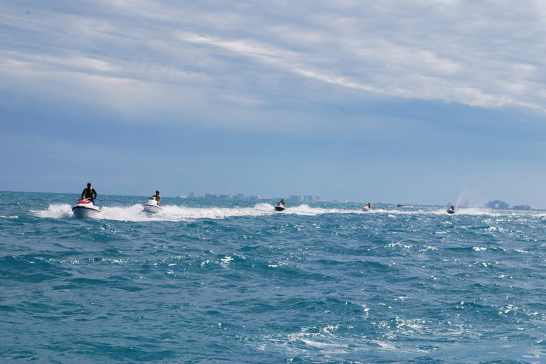 Cancun: Jetski and Snorkel Adventure Shared Jetski per person