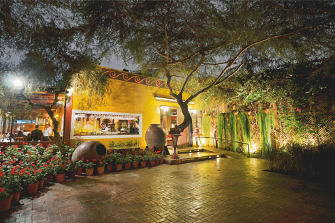 Jantar no restaurante Huaca Pucllana